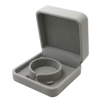 Cutie pentru pandantiv și bijuterii — set cutii din velur pentru colier, cutie pentru cercei, dimensiuni 5×4,5×4 cm