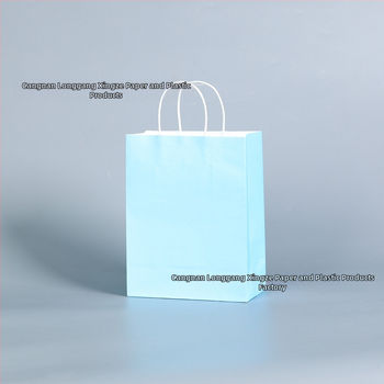 Geantă tote din hârtie kraft personalizabilă pentru catering și takeout, publicitate, îmbrăcăminte și cadouri