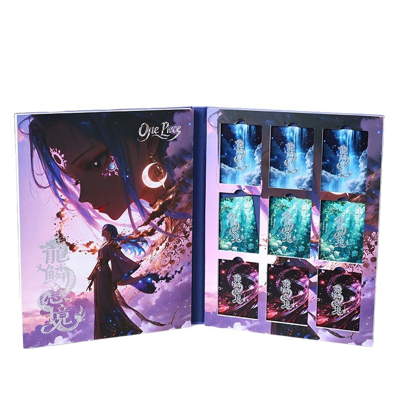 One Piece Cutie personalizată pentru cărți, design Dragon Scale – ambalaj artistic pentru jocuri de bord anime și colecția de carduri mici