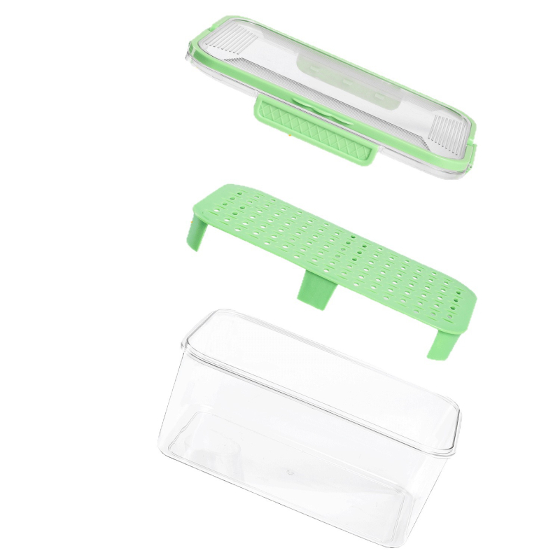 Cutie termoizolată portabilă cu gel de gheață pentru prospețime, cutie de depozitare legume și fructe, ideală pentru picnic în aer liber, etanșă
