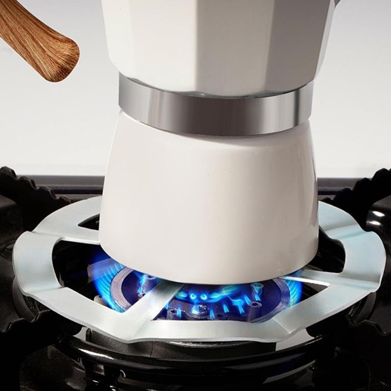 Suport moka pot pentru aragaz cu gaz