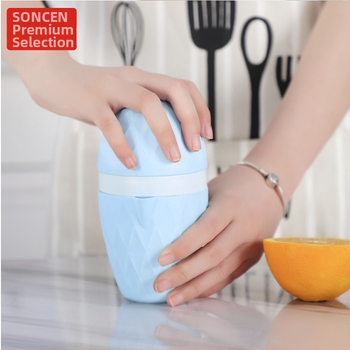 Storcător manual portabil pentru fructe, plastic PP, 16,5 cm, Shangchen
