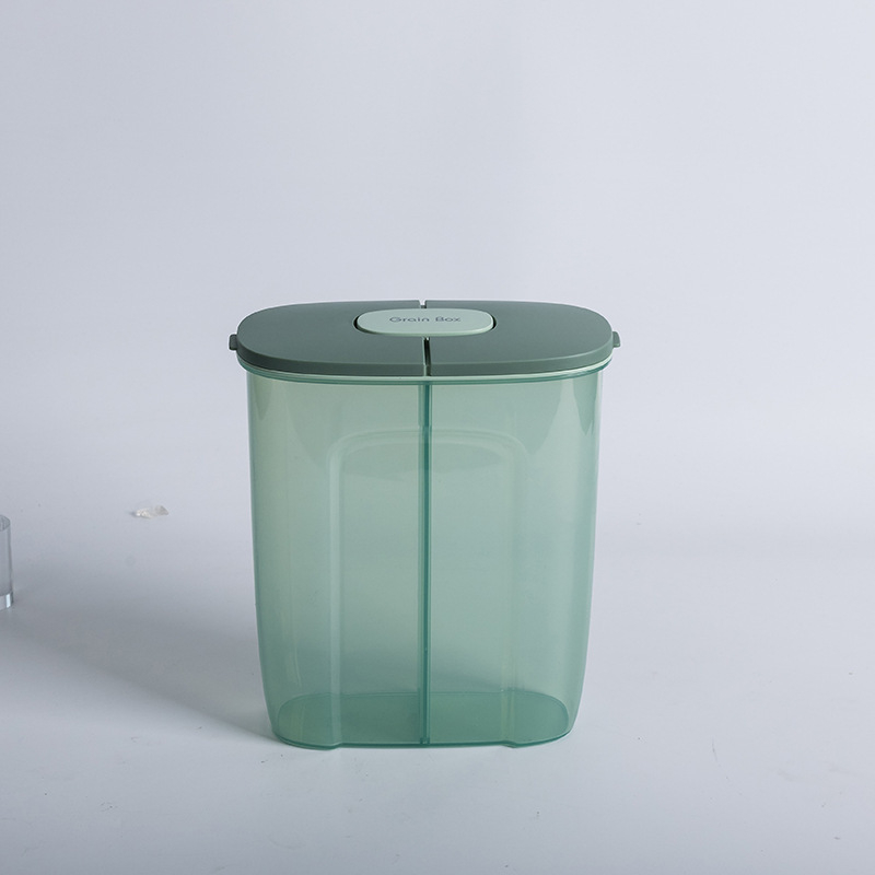 Recipient închis pentru cereale cu compartimente mari pentru produse uscate, de calitate alimentară, 2,5 L
