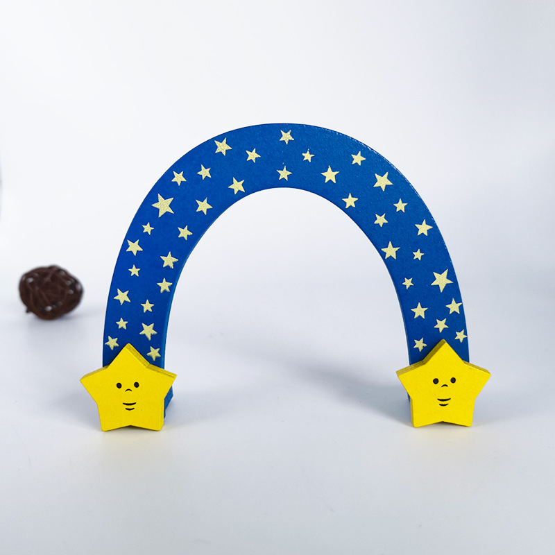 ZAKKA Japanese-style Tanabata Star Arch Good Fortune Weaving Maiden Cat Cowherd Panda Craft Small Ornament