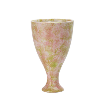 Vază ceramică în stil franțuzesc pentru Phalaenopsis, diametru mare, suport decorativ de masă