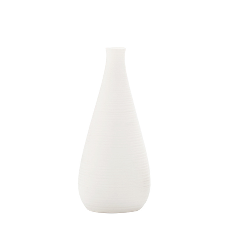 Vază ceramică nordică, lucrată manual, pentru flori uscate – decor modern minimalist pentru casă, mică vază de birou/pe perete