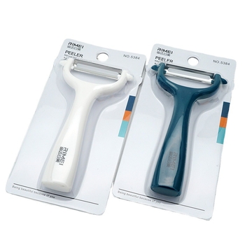 RiMei 5384 Descojitor de fructe cu margine plată – pentru cartofi și mere, utilizare casnică