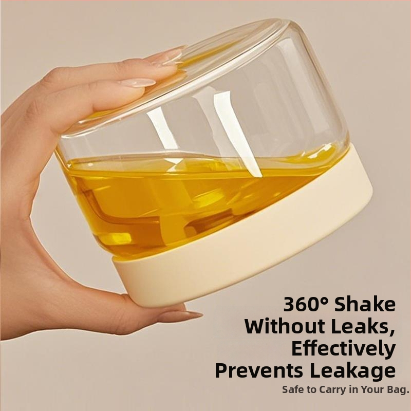 Cutie prânz din sticlă cu bol pentru cuptor cu microunde – formă rotundă, 501–800 ml, sticlă borosilicată