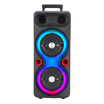 Boxă Bluetooth fără fir, portabilă pentru exterior, difuzoare duale de 6,5 inch, sunet puternic