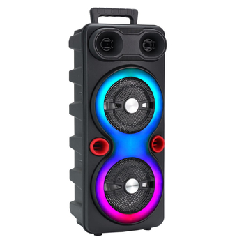 Boxă Bluetooth fără fir, portabilă pentru exterior, difuzoare duale de 6,5 inch, sunet puternic