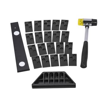 Set de instalare accesorii pentru podele din lemn, 23 de piese