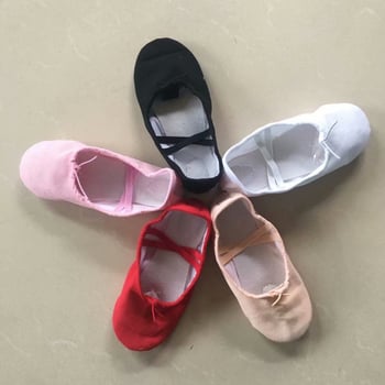 Pantofi de dans pentru copii și adulți: balet, yoga, talpă moale, din pânză, model labă de pisică