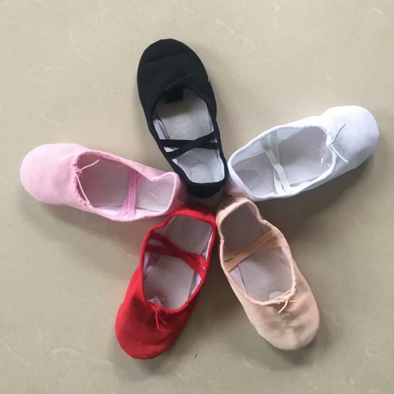 Pantofi de dans pentru copii și adulți: balet, yoga, talpă moale, din pânză, model labă de pisică