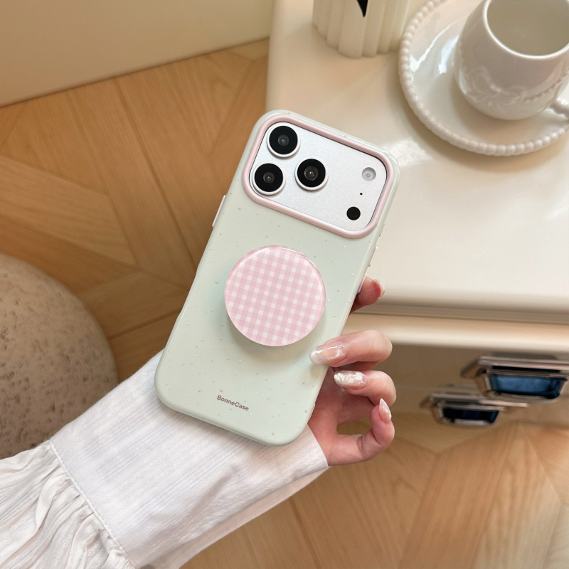 Suport INS cu model color-block pentru husă iPhone 14 Pro Max, husă TPU moale, protecție la căderi