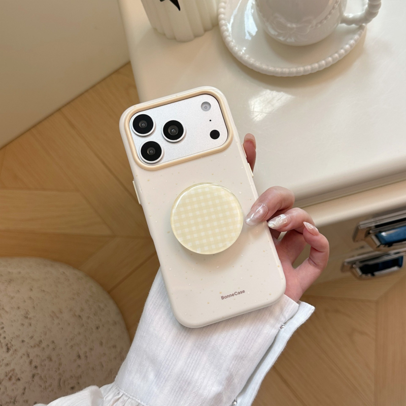 Suport INS cu model color-block pentru husă iPhone 14 Pro Max, husă TPU moale, protecție la căderi