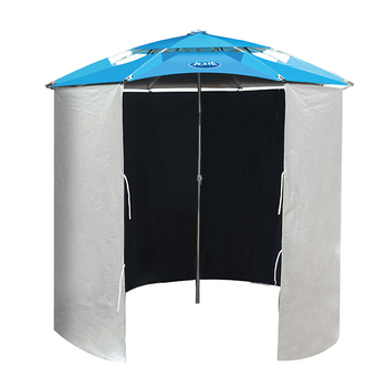 Umbrelă de pescuit cu două straturi, impermeabilă și protecție împotriva razelor solare, pliabilă și robustă.
