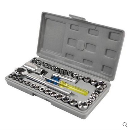 Set de 40 piese Socket wrench pentru întreținere auto și uz casnic