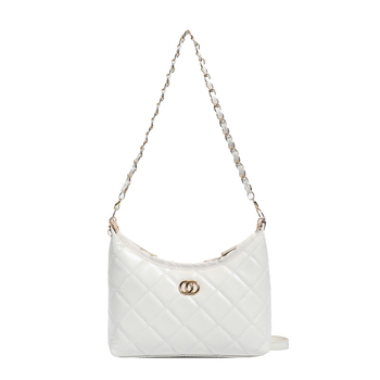 Geantă cu lanț în stil Chanel, capitonată, pentru umăr, model 2025, geantă de damă