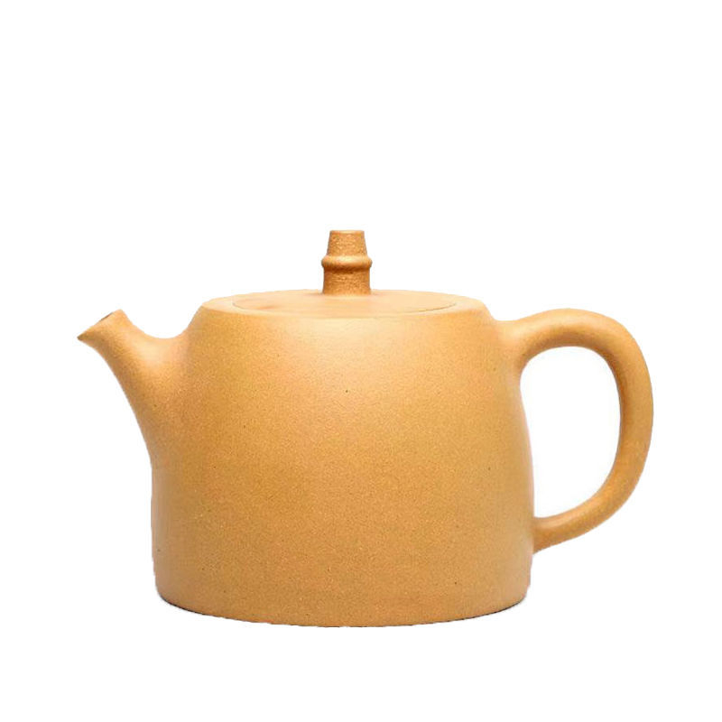 Ceainic Yixing din lut mov, 460 ml, capacitate mare, pictat manual, set Gongfu tradițional