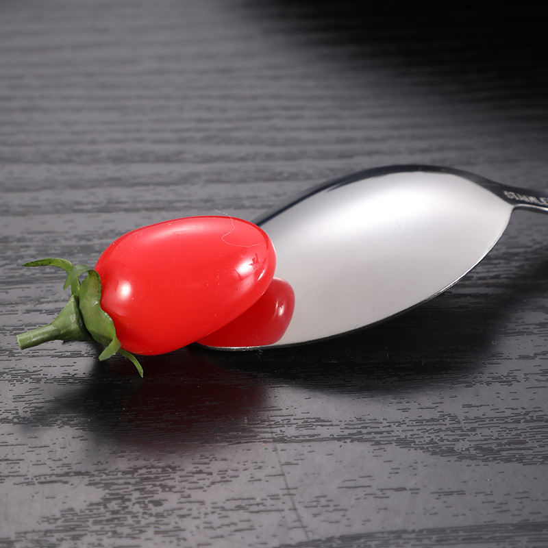 Set din oțel inoxidabil pentru tacâmuri occidentale: cuțit, furculiță și lingură; cuțit de steak; design marmorat pentru uz casnic