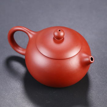 Ceainic Dahongpao din lut purpuriu, design Xi Shi, Yixing Zisha, ceainic de sănătate, în cutie cadou cu certificat