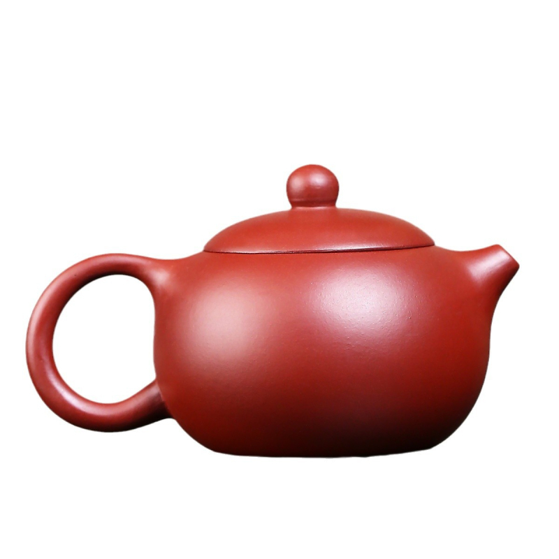 Ceainic Dahongpao din lut purpuriu, design Xi Shi, Yixing Zisha, ceainic de sănătate, în cutie cadou cu certificat