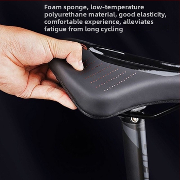 Șa de bicicletă impermeabilă, ultra-moale, cu design gol, respirabilă, pentru biciclete de munte și oraș, accesorii pentru ciclism