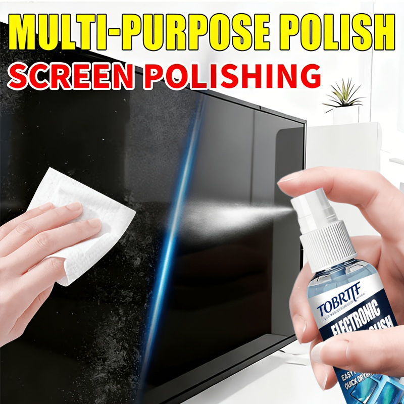 Kit profesional de îngrijire a ecranelor electronice, cu cârpă de lustruire inclusă, pentru calculator, telefon, tastatură și ecrane TV.