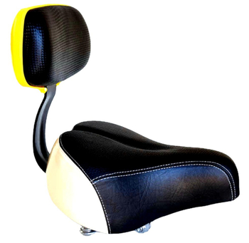 Șa de bicicletă de munte cu spate și pernă, accesoriu pentru ciclism