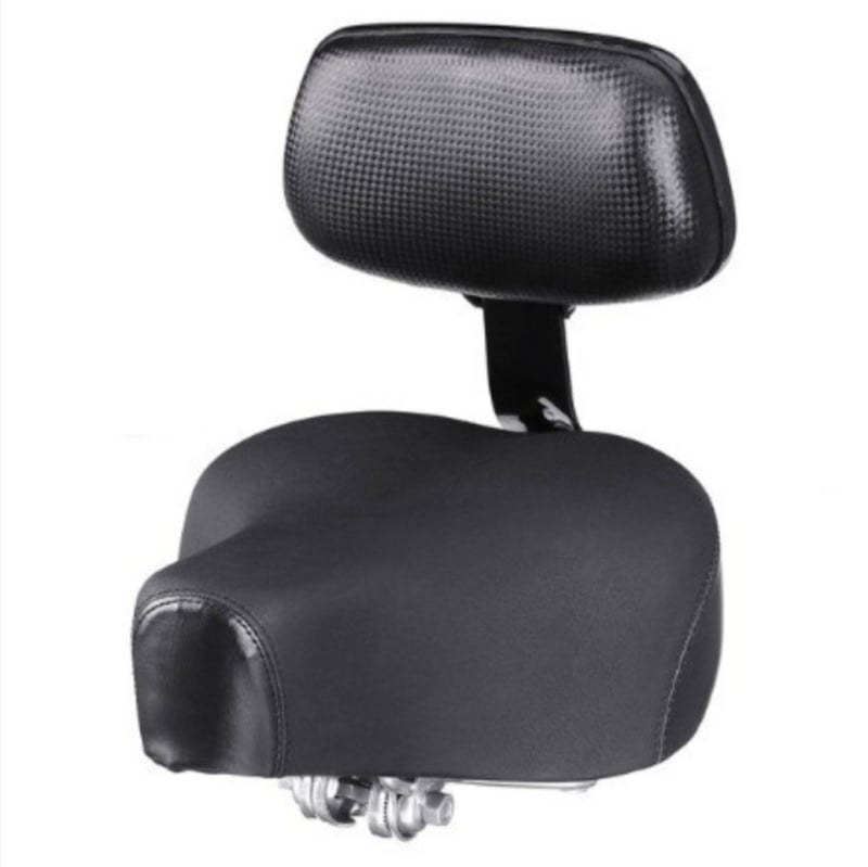 Șa de bicicletă de munte cu spate și pernă, accesoriu pentru ciclism