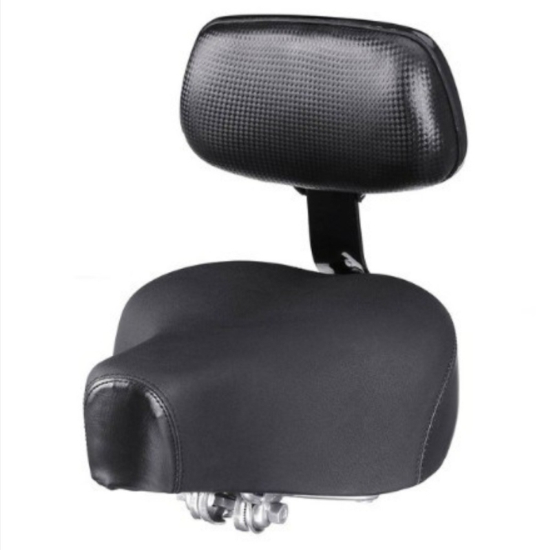 Șa de bicicletă de munte cu spate și pernă, accesoriu pentru ciclism