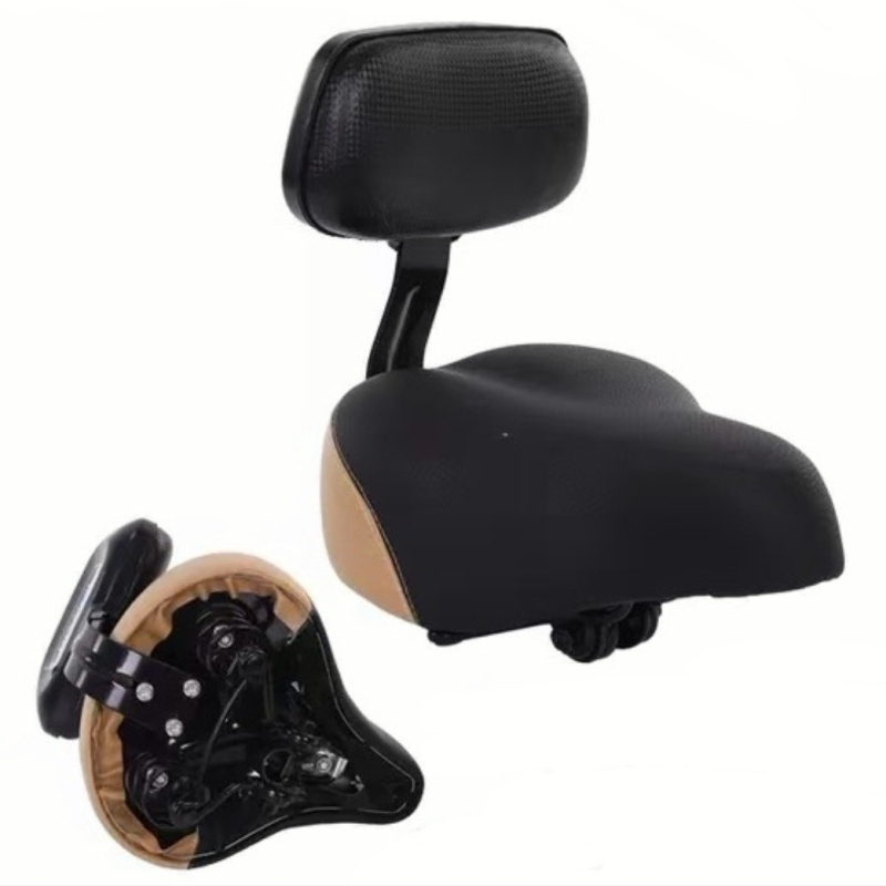 Șa de bicicletă de munte cu spate și pernă, accesoriu pentru ciclism