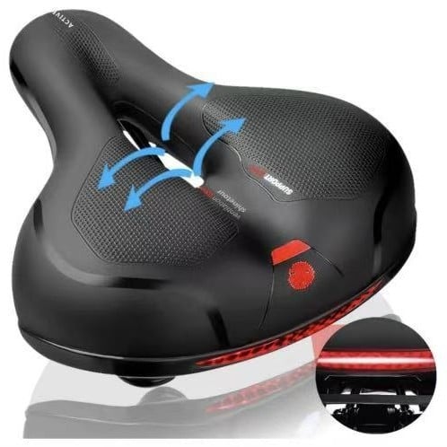 Perna universală pentru șa de bicicletă, pentru biciclete de munte, husă de șa din silicon ultra-moale, set accesorii pentru șa