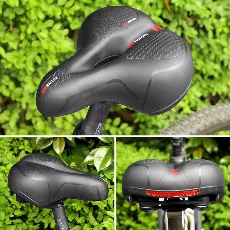 Perna universală pentru șa de bicicletă, pentru biciclete de munte, husă de șa din silicon ultra-moale, set accesorii pentru șa