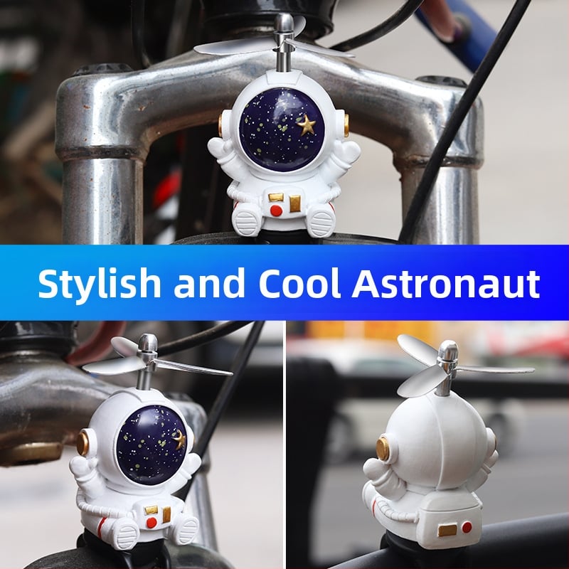 Decor din rășină cu astronaut spațial, stil modern, pentru biciclete electrice și motociclete
