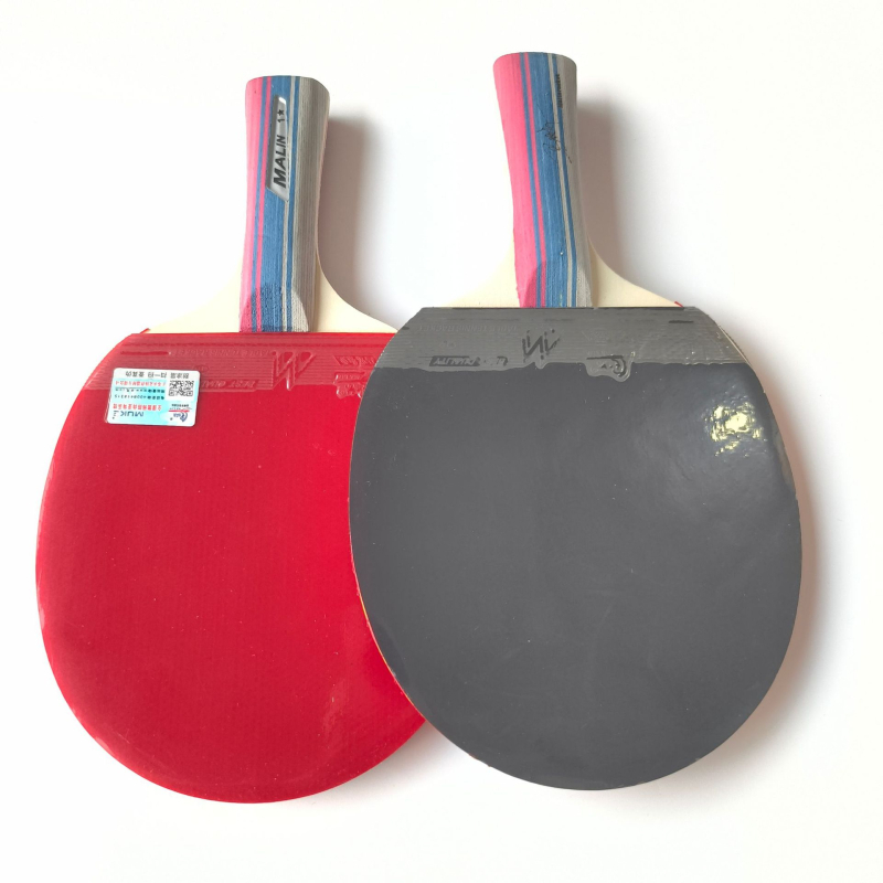 Ma Lin rachetă de tenis de masă - 1002, monobloc, nivel 1 stea, pentru elevi din învățământul primar, mâner lung și scurt