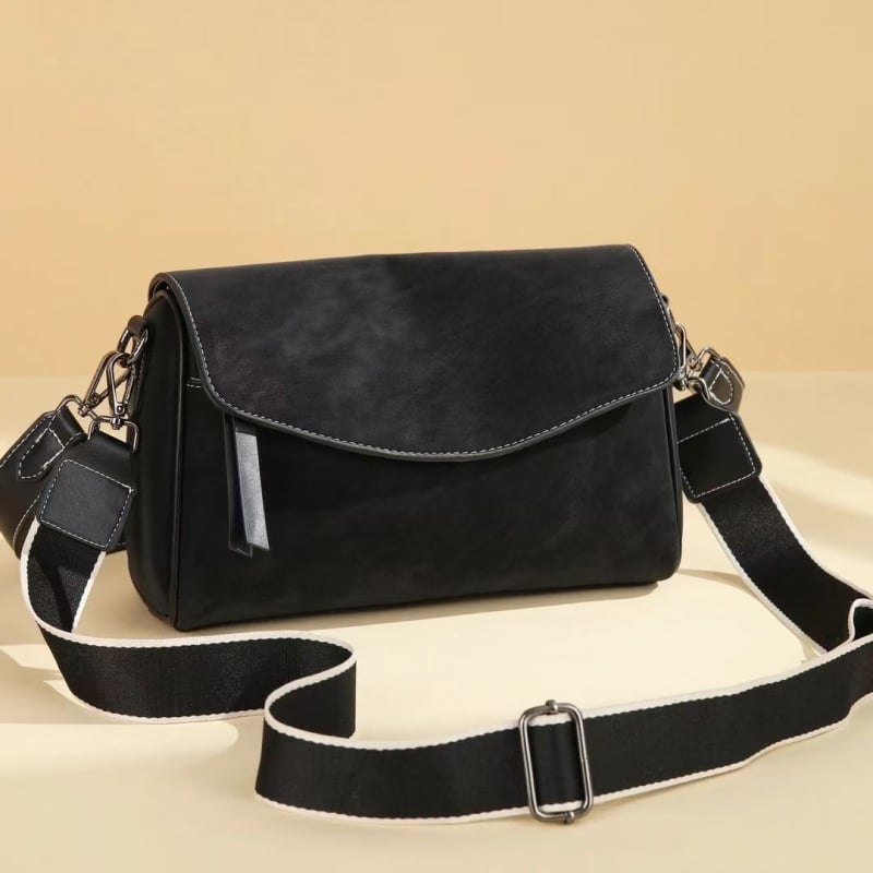Geantă de umăr crossbody din PU pentru femei, capacitate mare, design tip pernă, finisaj mat, dimensiune mică, bretea unică, buzunar cu fermoar