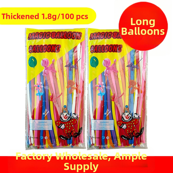 Balon lung din latex mat, formă de bandă magică, pentru decor