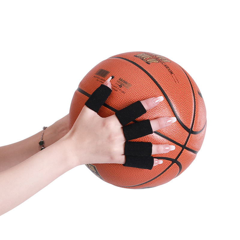 Protecţie pentru degete pentru baschet şi volei, protecţie a articulaţiilor degetelor cu bandă antiderapantă, manşetă extinsă pentru degete, echipament de protecţie sportiv