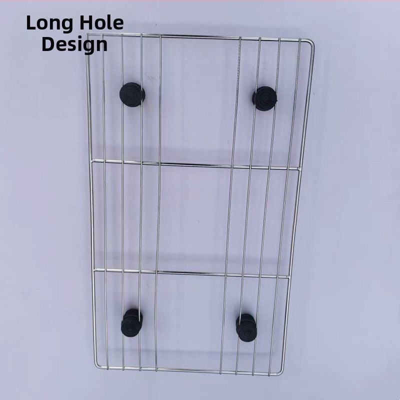 Toaletă pentru câini din oțel inoxidabil cu plasă, în mărimi mari, medii și mici, destinată eliminării la un punct fix