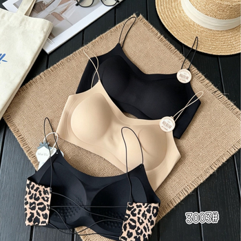 Sutien invizibil fara cusaturi cu bretele subtiri, cupe respirabile, push-up, spate deschis