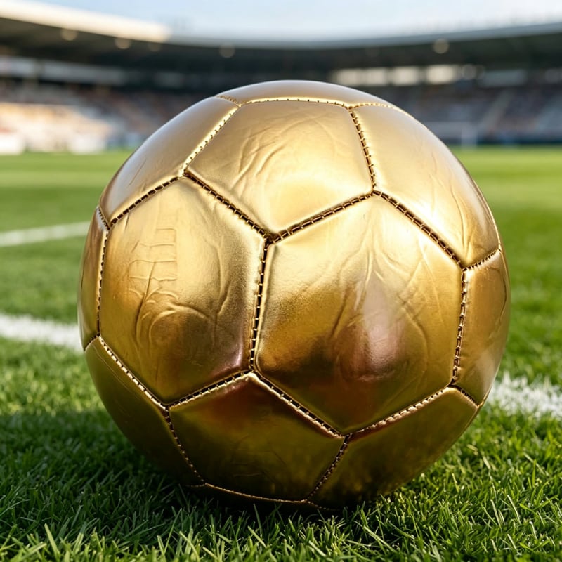 Minge de fotbal aurie, mărimea 5, pentru elevi și adolescenți, mai groasă, rezistentă la șocuri și uzură, minge standard
