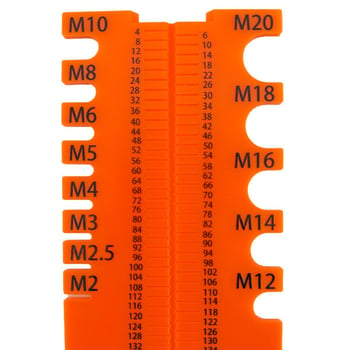Instrument reglabil de măsurare a șuruburilor și bolțurilor, riglă de lungime, instrument practic de măsurare a șuruburilor