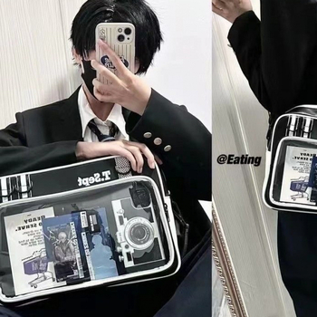 Rucsac pentru absolvire, capacitate mare, rucsac casual în stil japonez, unisex, geantă crossbody