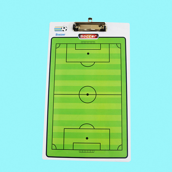 Tabla tactică pentru antrenament de fotbal, panou PVC pentru exerciții tactice, echipament de arbitraj