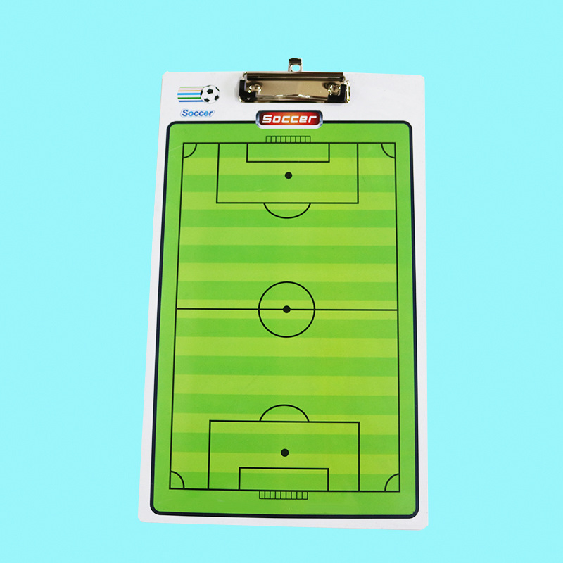 Tabla tactică pentru antrenament de fotbal, panou PVC pentru exerciții tactice, echipament de arbitraj