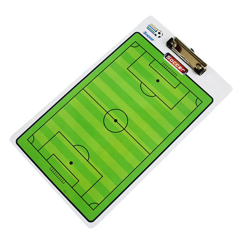 Tabla tactică pentru antrenament de fotbal, panou PVC pentru exerciții tactice, echipament de arbitraj