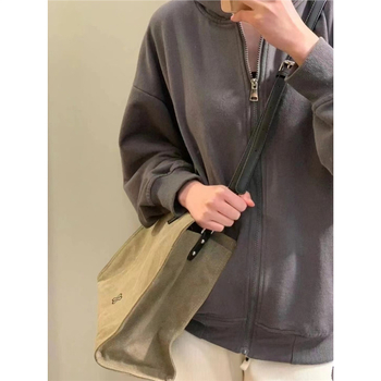 Geantă tote pentru femei din pânză, ușoară, cu capacitate mare, purtată pe umăr sau crossbody, pentru utilizare zilnică