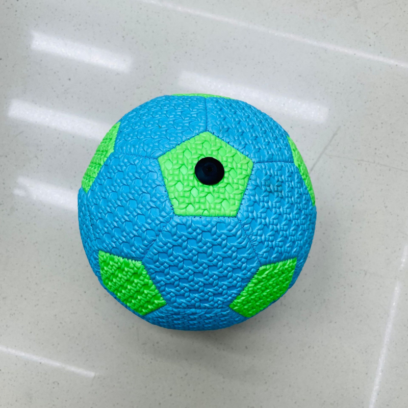 Fotbal de antrenament pentru tineri, PVC, cusut la mașină, model relief twill, durabil