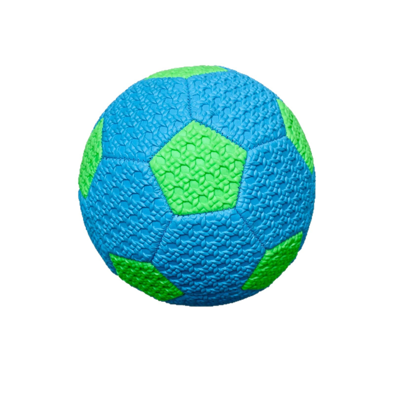 Fotbal de antrenament pentru tineri, PVC, cusut la mașină, model relief twill, durabil